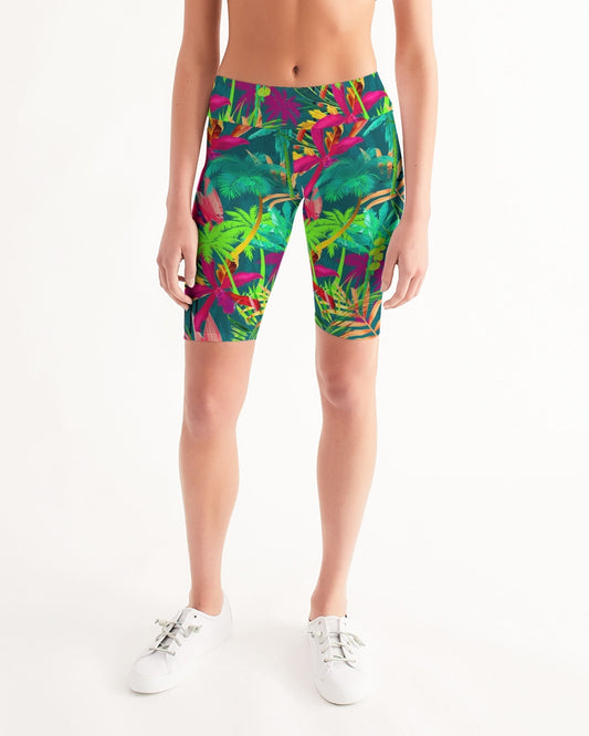 Conga - The Real Teal Biker Shorts