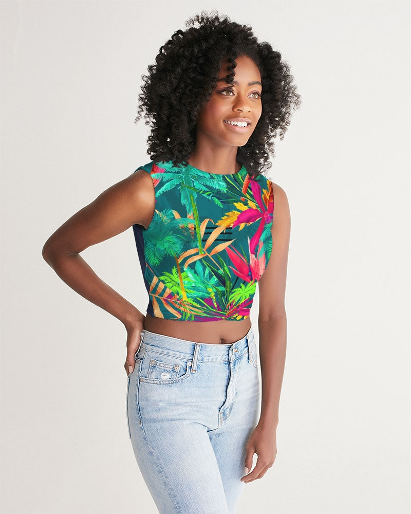 Conga - The Real Teal Crop Top